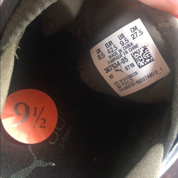 Green Men’s Puma Soft Foam+ - Picture 5 of 5